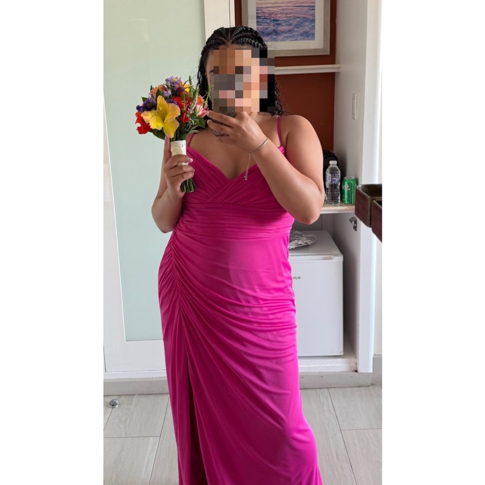 Pink Mermaid Gown